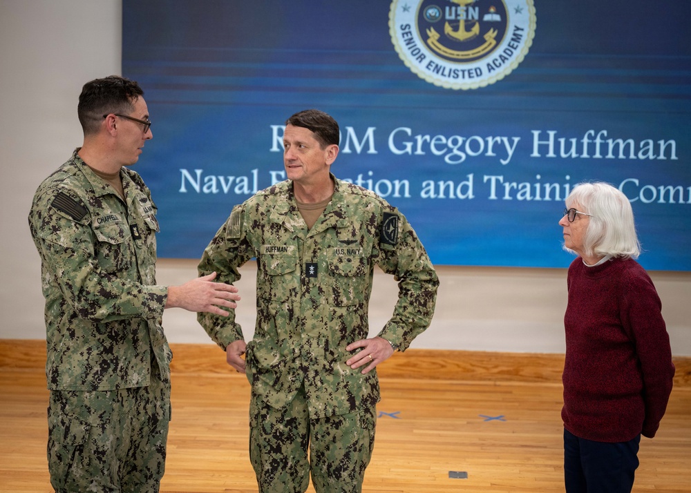 November 18, 2025 – NETC visits the Senior Enlisted Academy