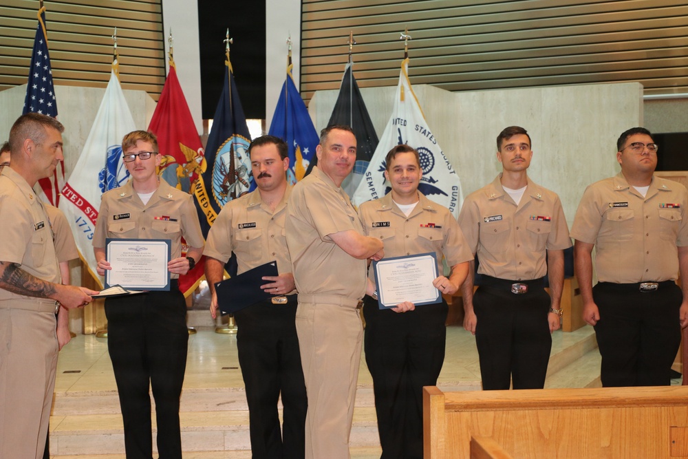 NIOC Pensacola October Awards Quarters