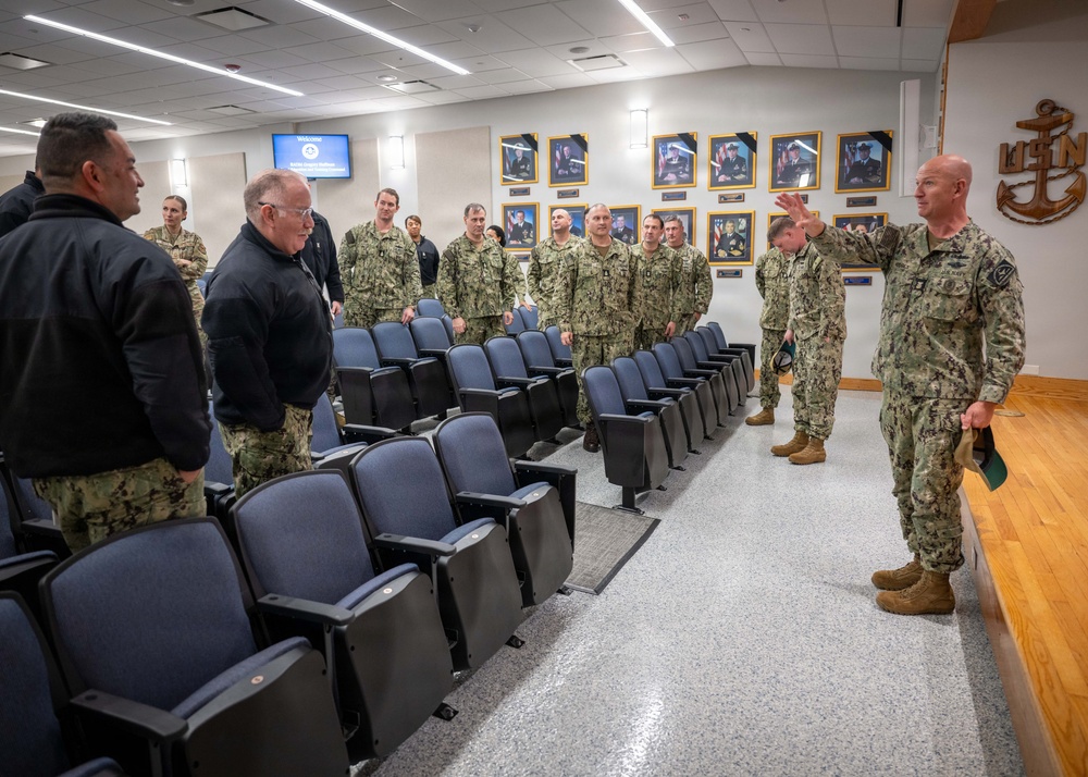 November 18, 2025 – NETC visits the Senior Enlisted Academy