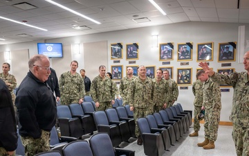 November 18, 2025 – NETC visits the Senior Enlisted Academy