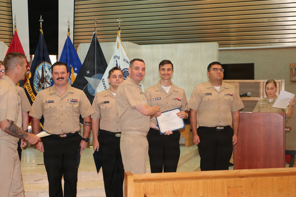 NIOC Pensacola October Awards Quarters