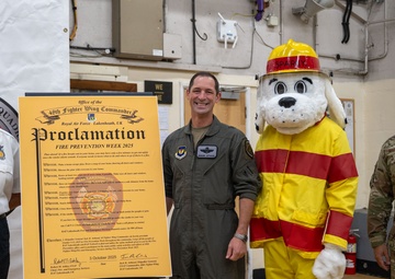 RAF Lakenheath celebrates Fire Prevention Week 2025