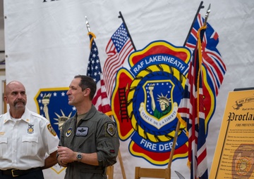 RAF Lakenheath celebrates Fire Prevention Week 2025