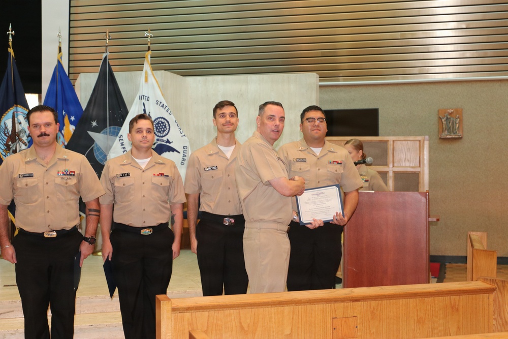 NIOC Pensacola October Awards Quarters