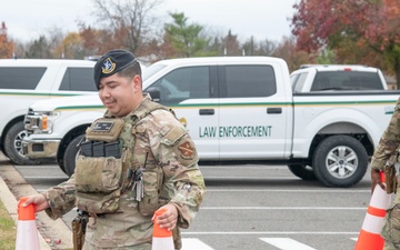 Capitol Christmas Tree arrives at Andrews