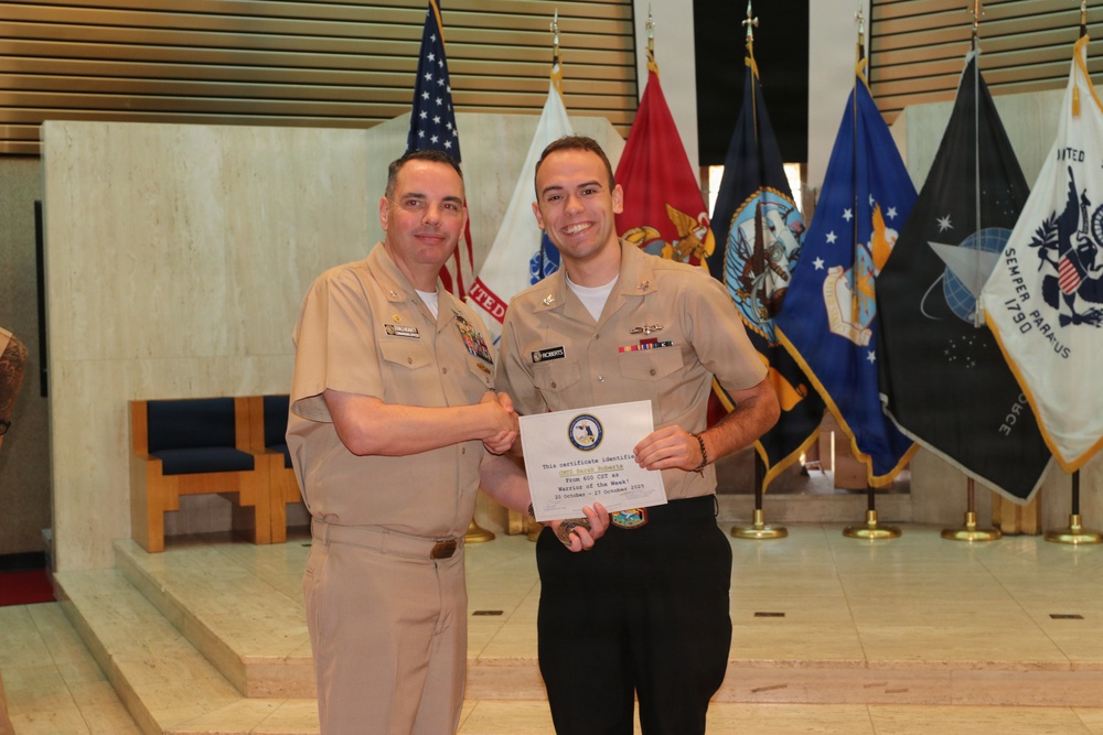 NIOC Pensacola October Awards Quarters