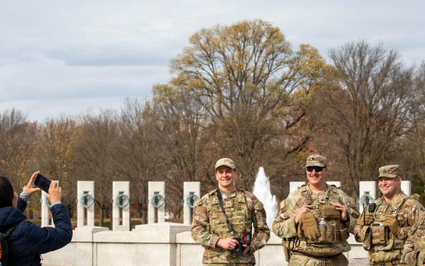 National Guard at The World War II Memorial