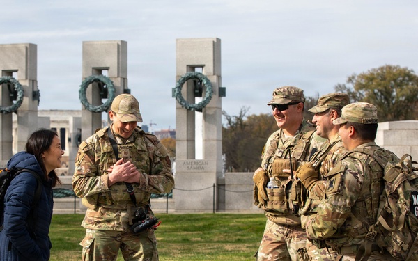 National Guard at The World War II Memorial