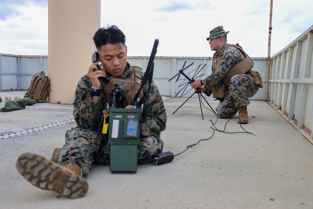 9th Communication Battalion Conducts Simulated Raid