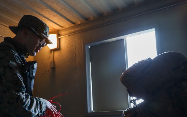 9th Communication Battalion Conducts Simulated Raid