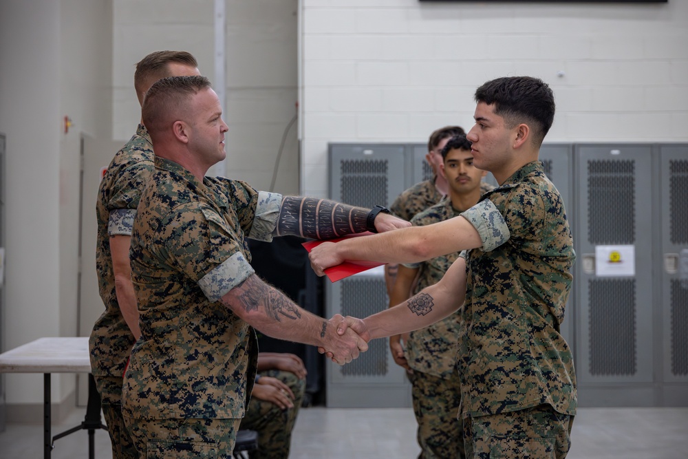 CBIRF Marines Graduate Cpl. Course Class 4-25