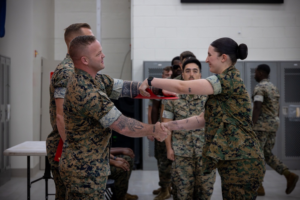 CBIRF Marines Graduate Cpl. Course Class 4-25