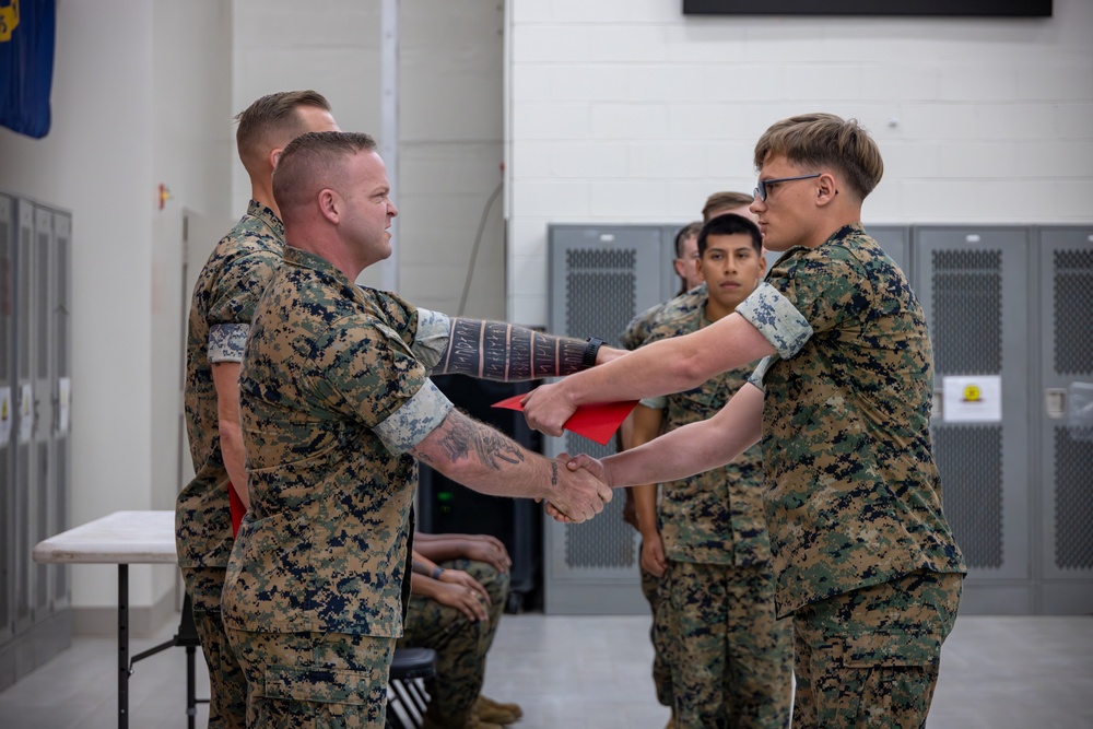 CBIRF Marines Graduate Cpl. Course Class 4-25