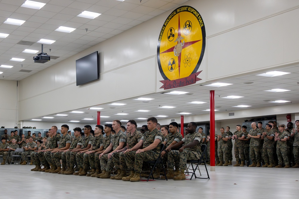 CBIRF Marines Graduate Cpl. Course Class 4-25