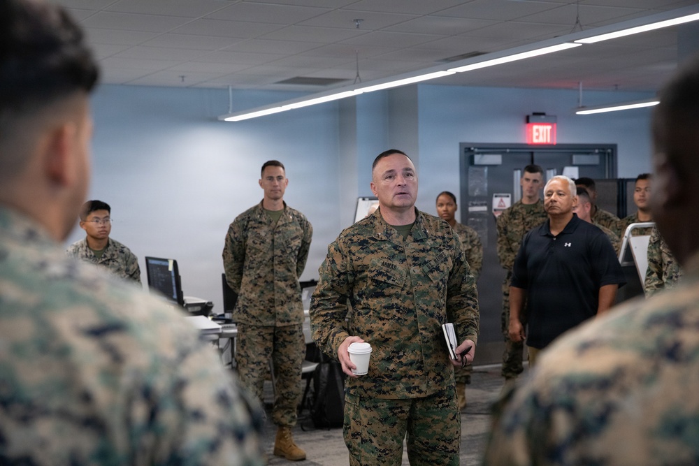U.S. Marine Corps Brig. Gen. Armas visits Guantanamo Bay