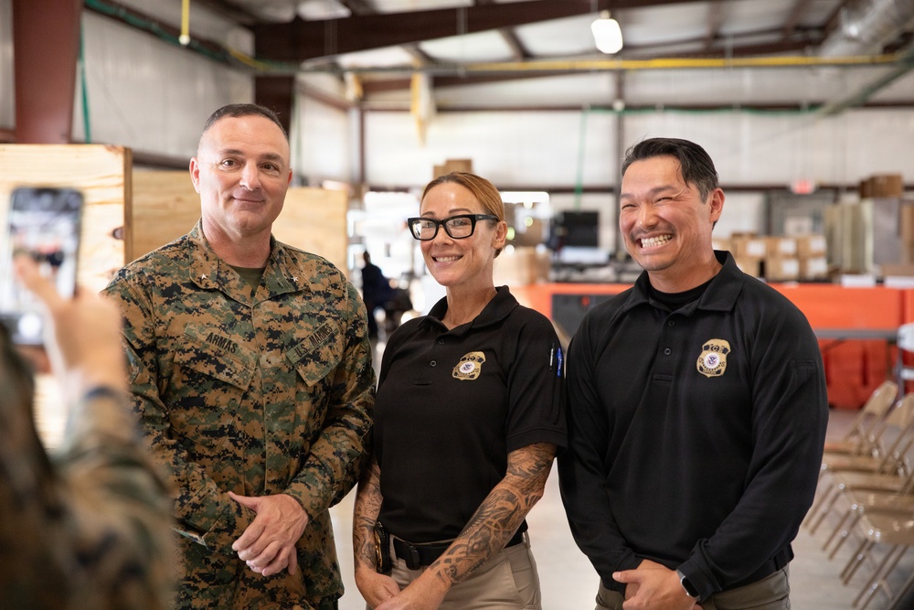 U.S. Marine Corps Brig. Gen. Armas visits Guantanamo Bay