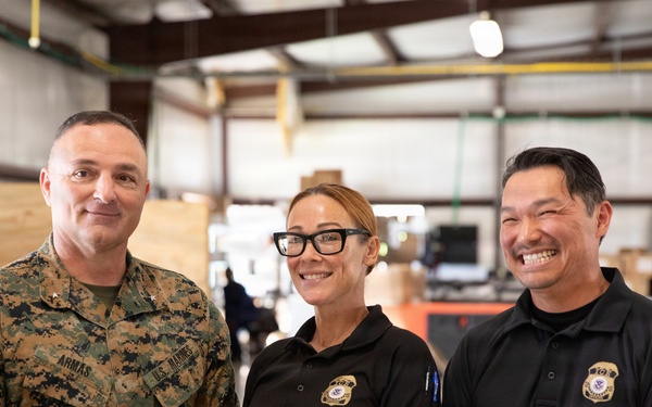 U.S. Marine Corps Brig. Gen. Armas visits Guantanamo Bay