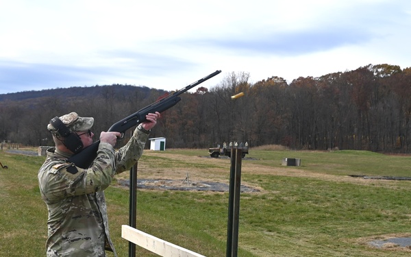 Skeet shooting at Fort Indiantown Gap