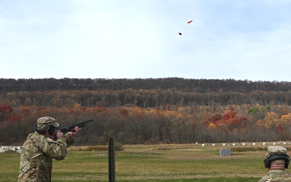 Skeet shooting at Fort Indiantown Gap