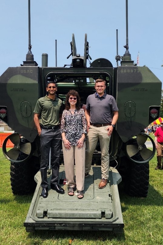 PEO LS Interns Create Digital Wargame to Boost Marine C-UAS Defense
