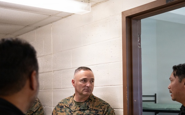 U.S. Marine Corps Brig. Gen. Armas visits Guantanamo Bay