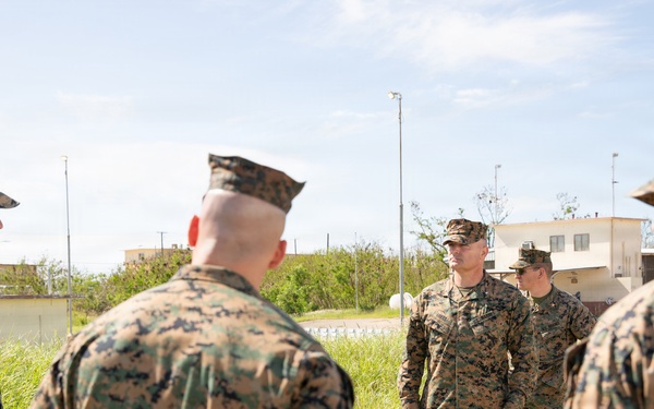 U.S. Marine Corps Brig. Gen. Armas visits Guantanamo Bay