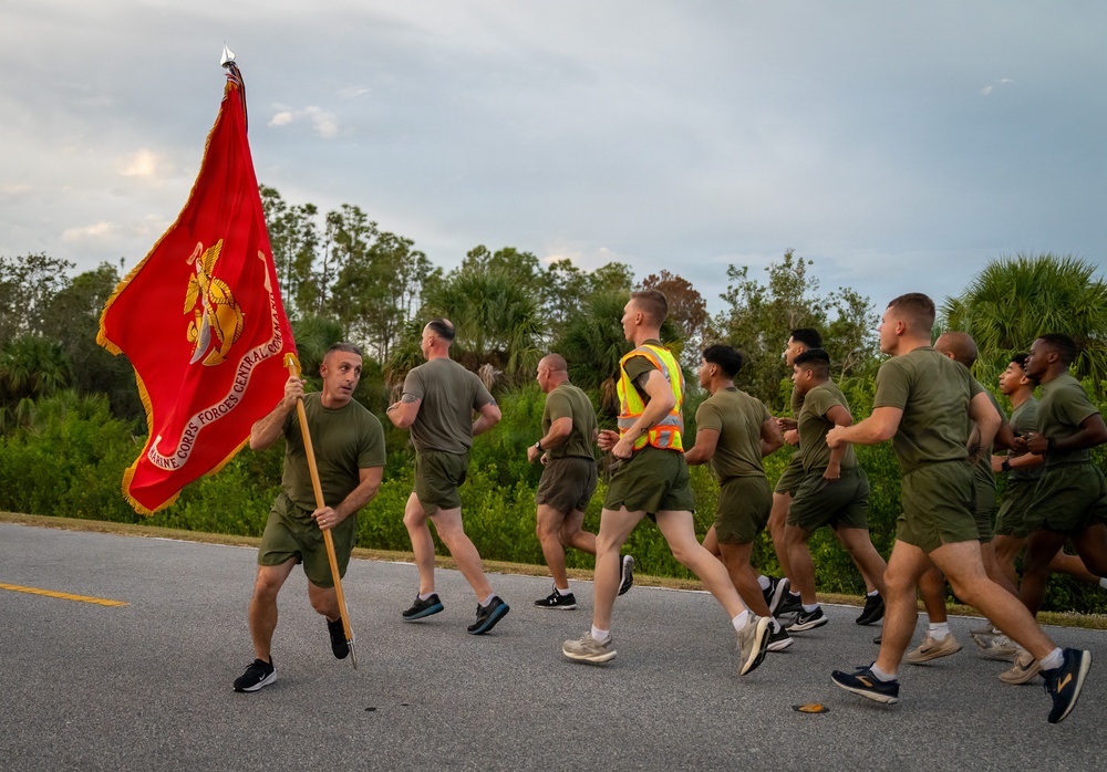 250th Marine Corps Birthday Motivational Run