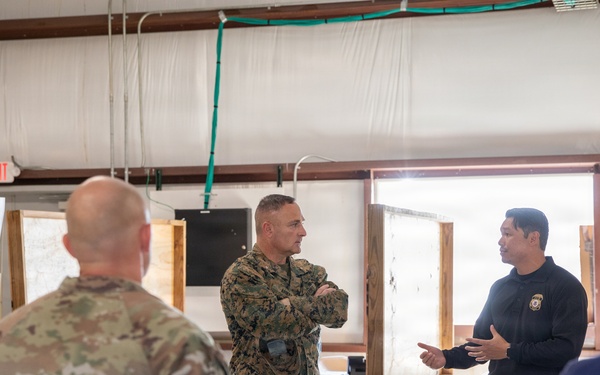 U.S. Marine Corps Brig. Gen. Armas visits Guantanamo Bay