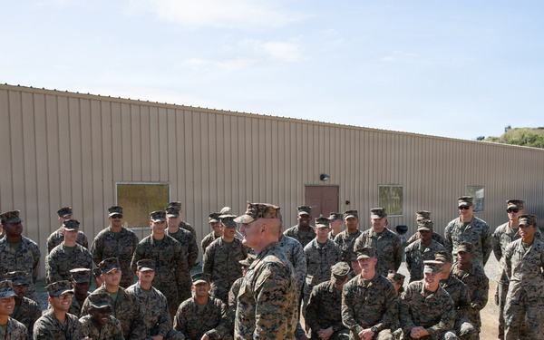 U.S. Marine Corps Brig. Gen. Armas visits Guantanamo Bay