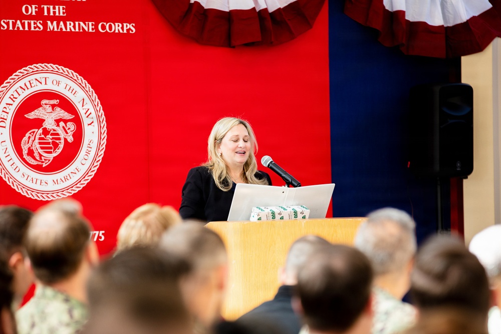 NAVSUP WSS marks USMC's 250th birthday in Philadelphia