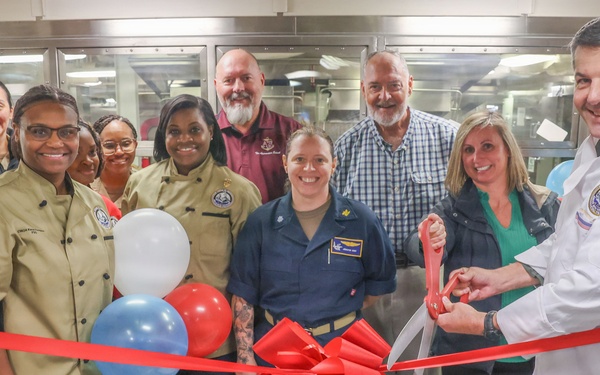 CVN 79 Galley Opens for Breakfast, Lunch and Dinner