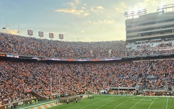 Oath of Enlistment at University of Tennessee Football Game