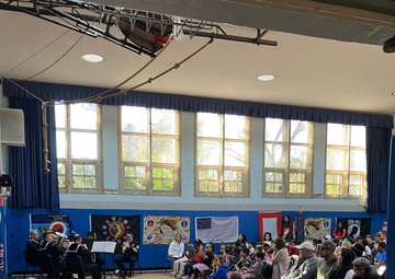 NBGL Brass Quintet Solomon Elementary Veterans Day Performance