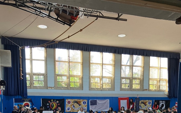 NBGL Brass Quintet Solomon Elementary Veterans Day Performance