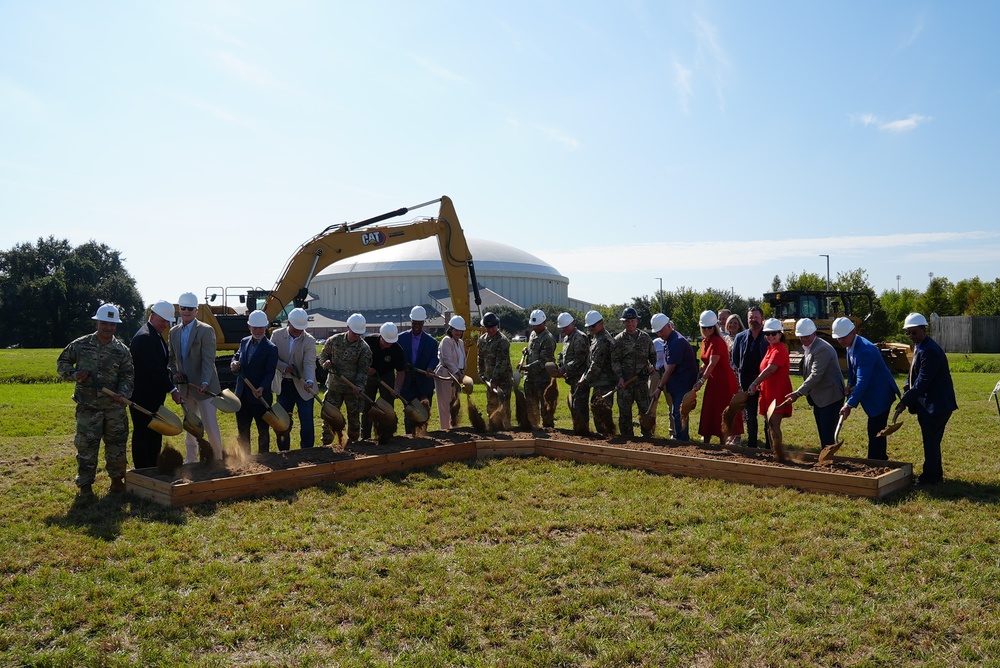 La. Guard Breaks Ground on Lafayette Readiness Center