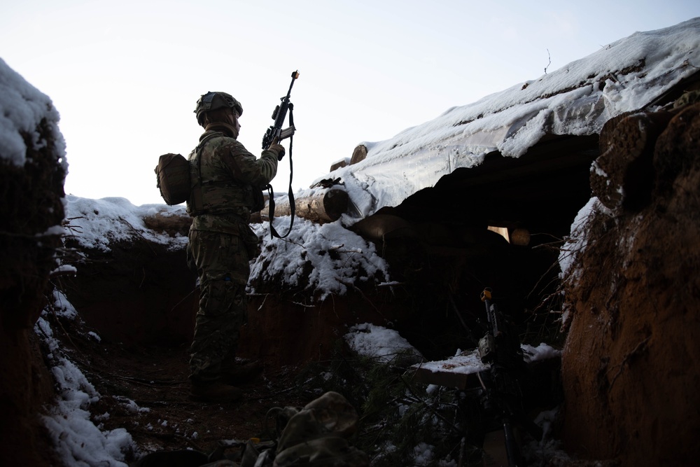 Apache Troop Conducts Platoon Situational Training Exercise on Camp Reedo, Estonia