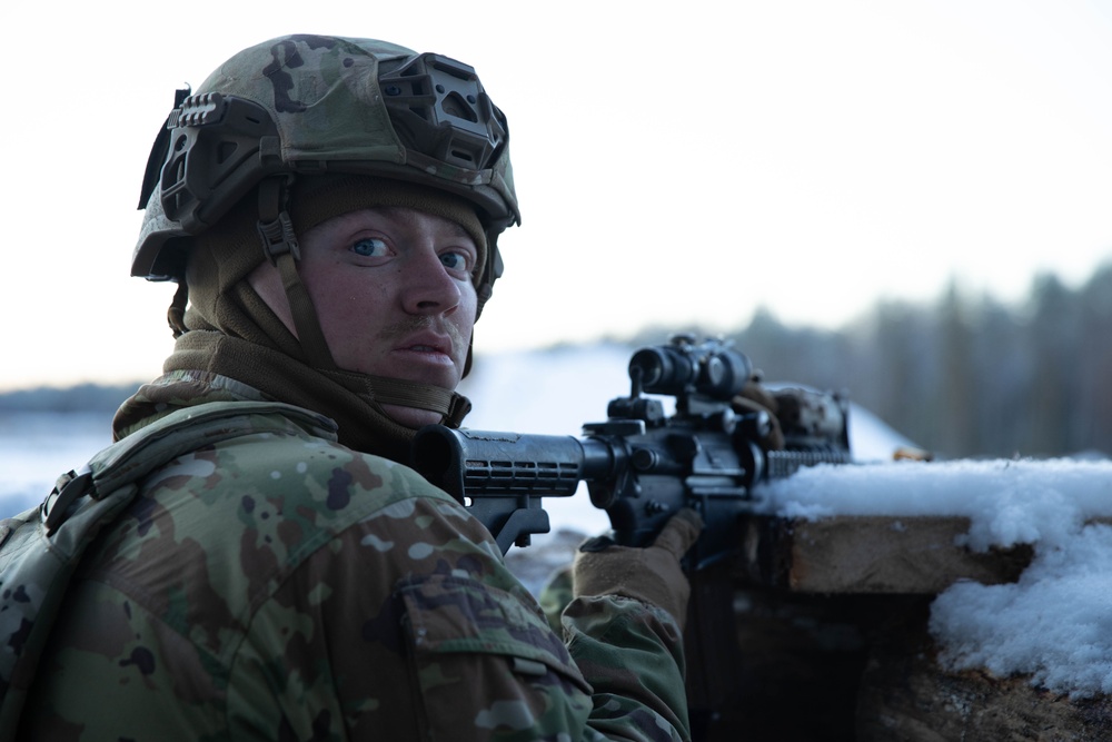Apache Troop Conducts Platoon Situational Training Exercise on Camp Reedo, Estonia