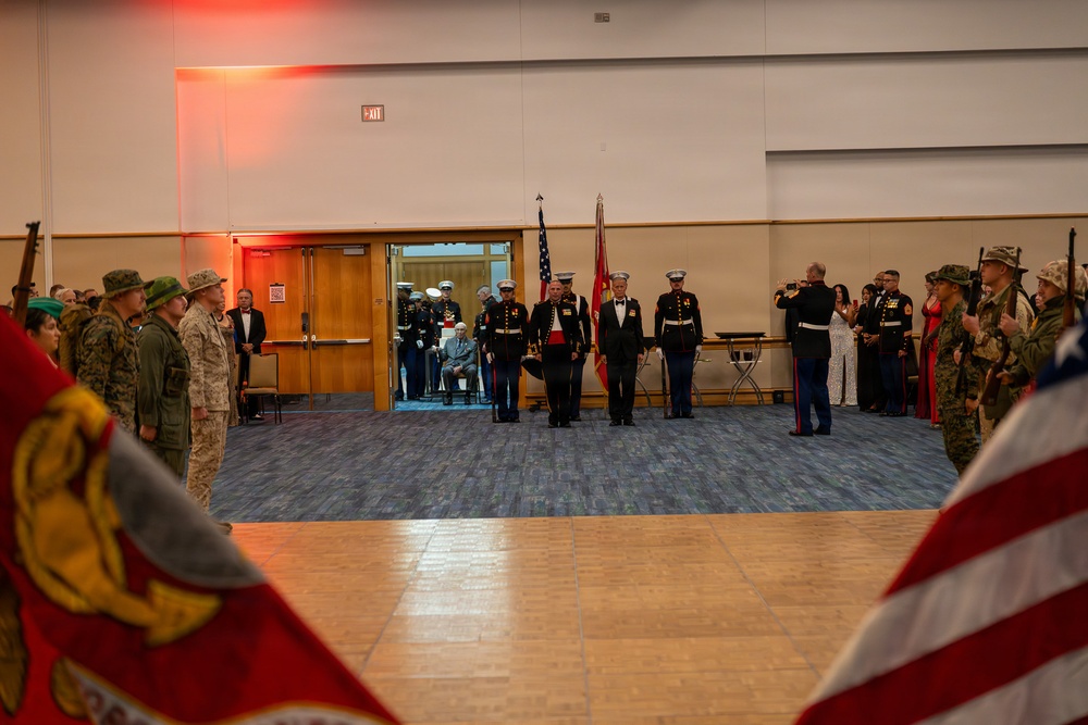 U.S. Marine Corps Forces, Central Command's 250th Birthday Ball Ceremony