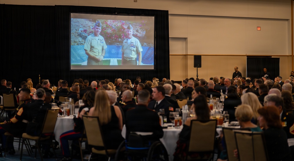 U.S. Marine Corps Forces, Central Command's 250th Birthday Ball Ceremony