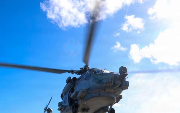 USS Bainbridge (DDG 96) Flight Deck Operations