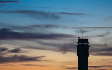 Nighttime flight ops at Holloman AFB