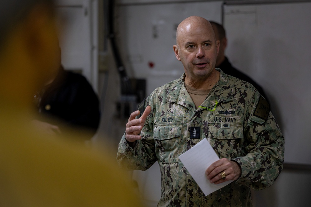 VCNO James Kilby Visits PNSY