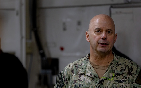 VCNO James Kilby Visits PNSY