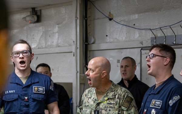 VCNO James Kilby Visits PNSY