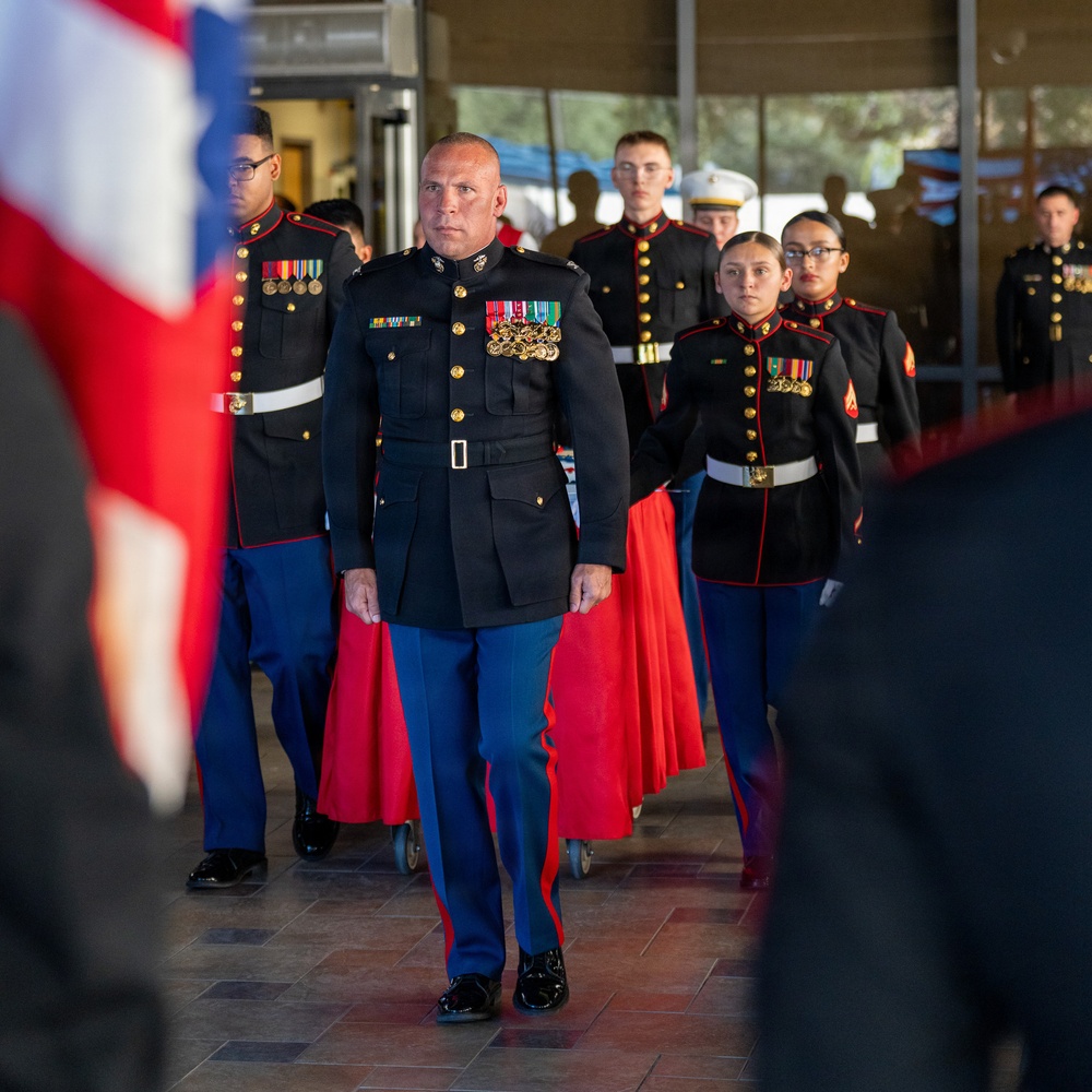 MARCENT Marines Celebrate 250th Marine Corps Birthday With Veterans at James A. Haley VA
