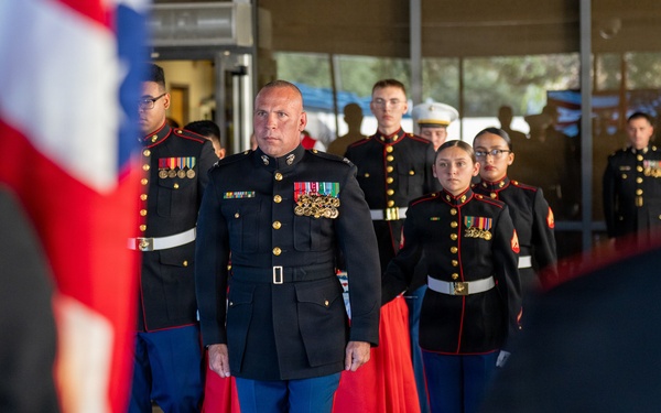 MARCENT Marines Celebrate 250th Marine Corps Birthday With Veterans at James A. Haley VA
