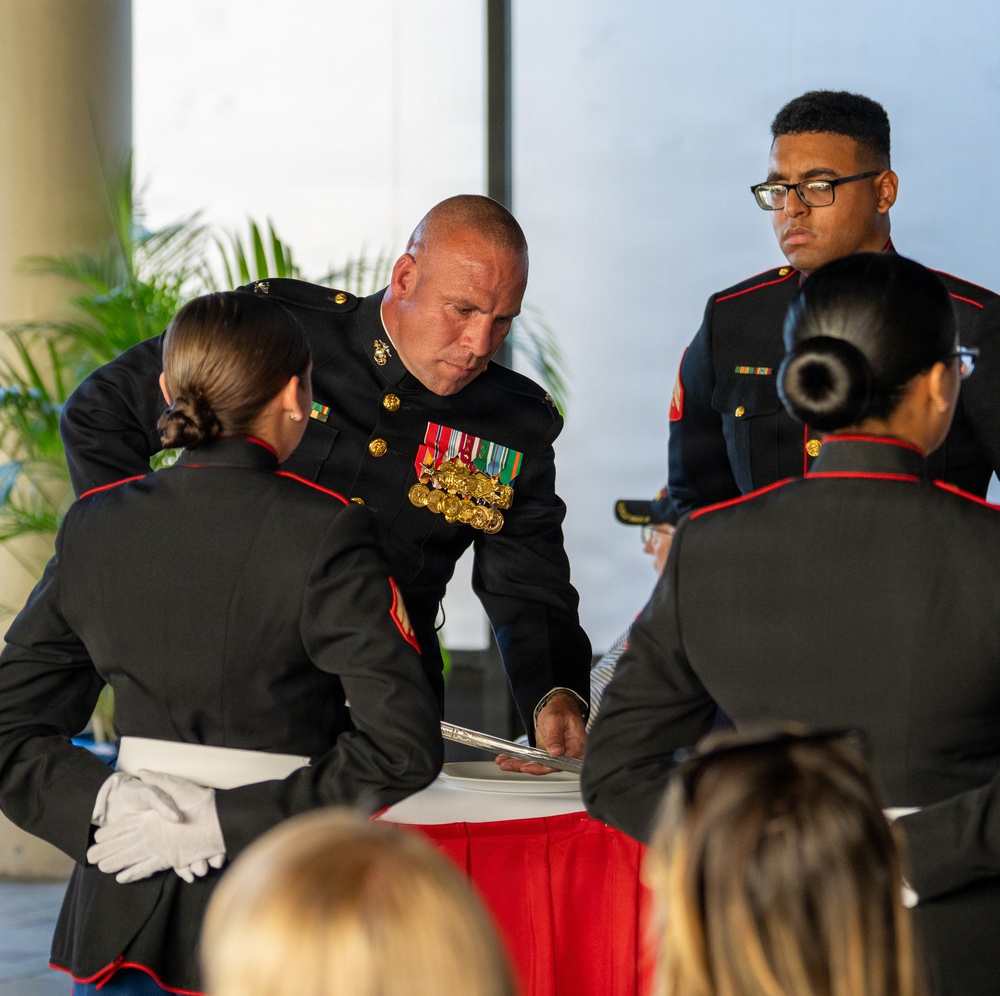 MARCENT Marines Celebrate 250th Marine Corps Birthday With Veterans at James A. Haley VA