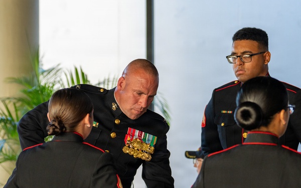 MARCENT Marines Celebrate 250th Marine Corps Birthday With Veterans at James A. Haley VA