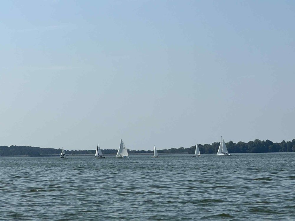 Woods Reservoir at Arnold AFB plays host to Highland Yacht Club Fall Regatta