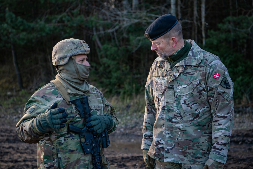 Scouts, Tanks, and Drone Teams Coordinate Maneuvers During FLF Expansion